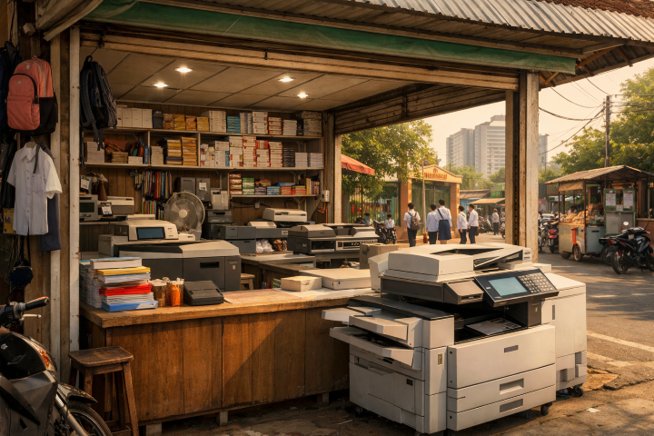 Menentukan Lokasi Usaha Fotocopy